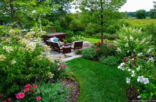 Wayland, MA - A pristine view of the Sudbury River from the new patio.