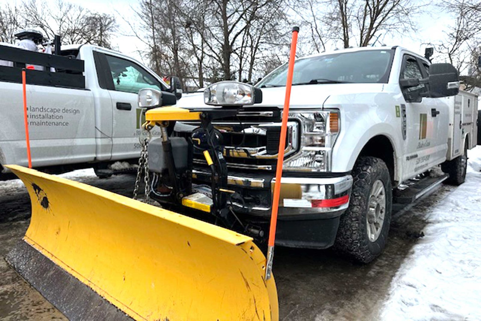 Our Snow & Ice Management team, and their fleet of snow plow trucks, stand ready to maintain clear driveways and dependable winter access for Boston-area homes.