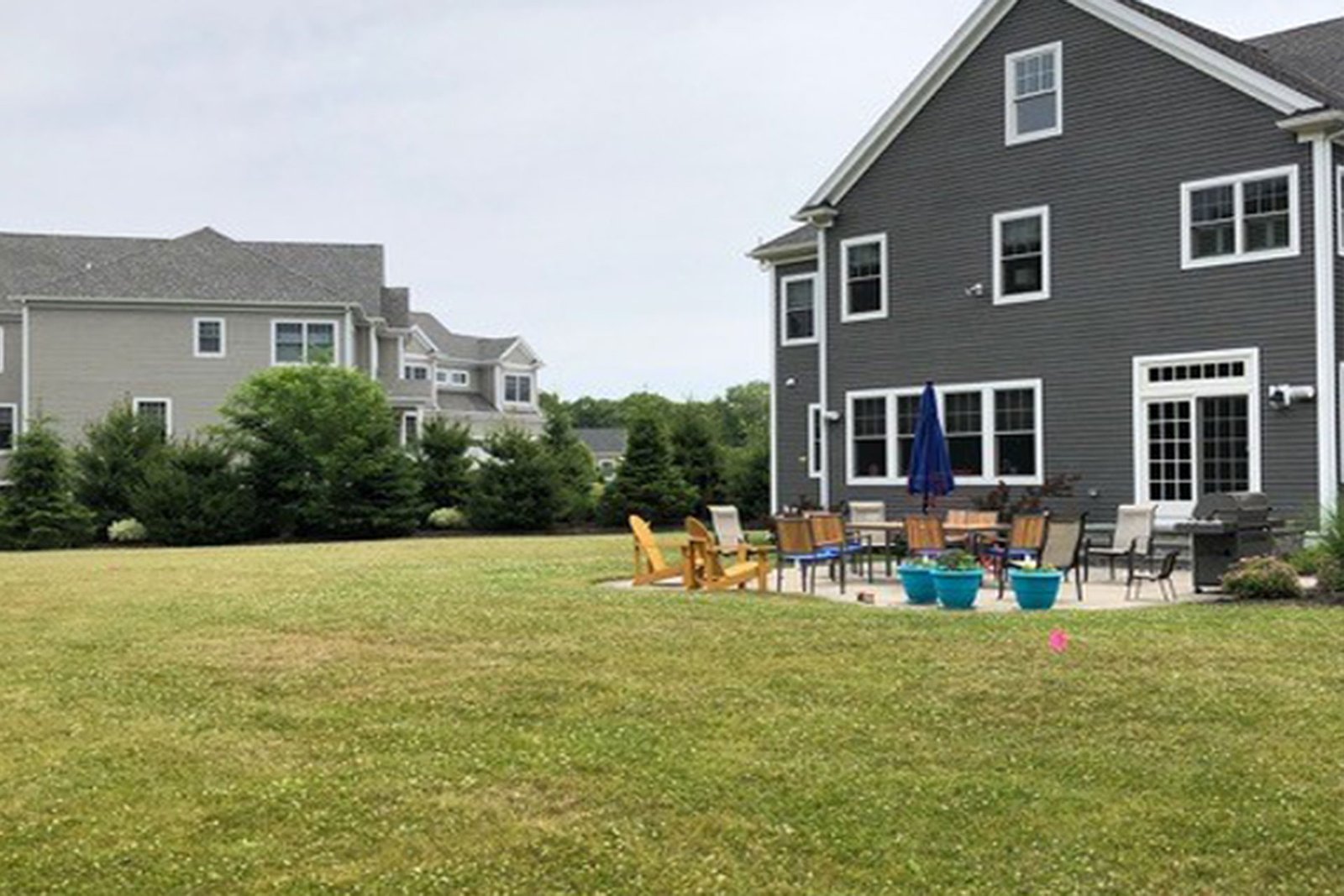 Winchester backyard before pool and outdoor living installation